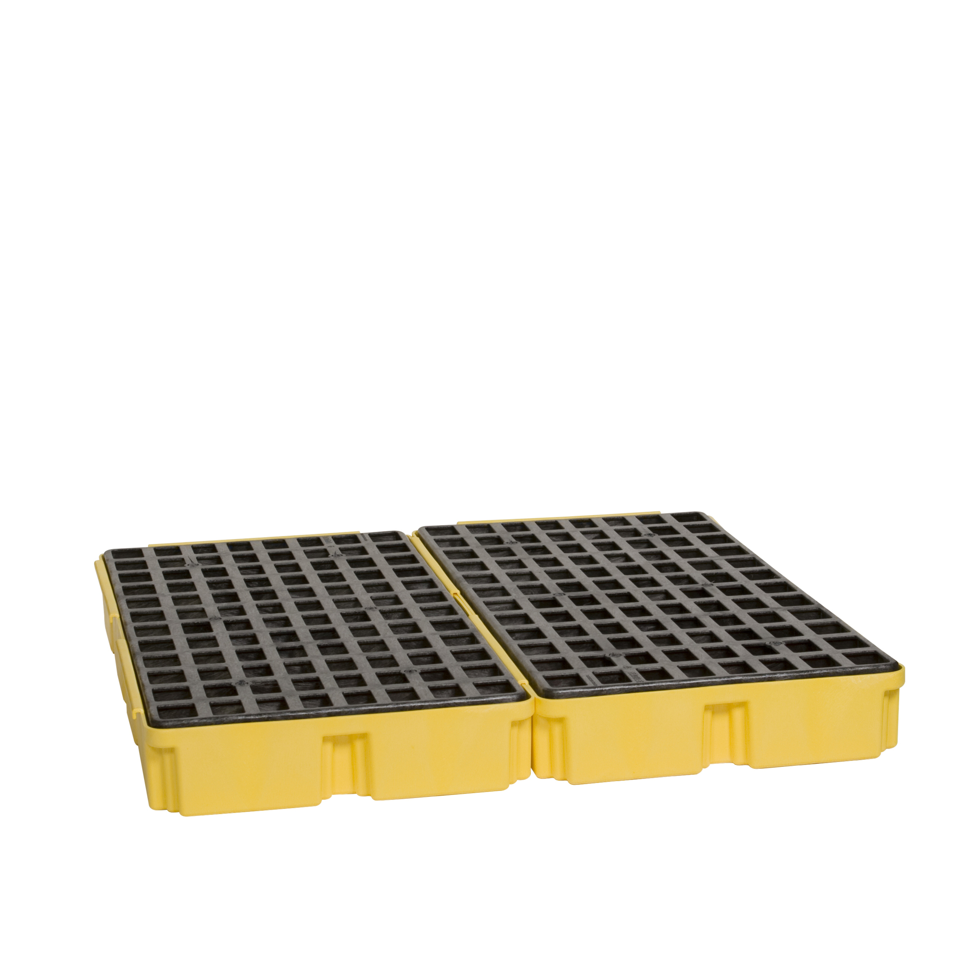 Eagle Modular Spill Containment Platform — 4 Drum, 30-Gallon Sump Capacity, HDPE, Yellow, Model# 1634